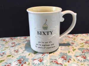 SIXTY birthday Mug by Grasslands Road - Picture 1 of 4