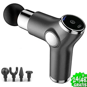 Pistola de Masaje Muscular Varios Niveles de Vibración Recargable Tipo C 2000mAh - Imagen 1 de 6