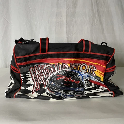 ADS Sports Dale Earnhardt #3 The Intimidator Gym Bag Duffle NASCAR Racing Vtg Cover