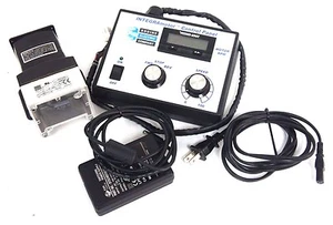 BODINE INTEGRAMOTOR CONTROL PANEL W/ 22B2BEBL/SR GEAR MOTOR W/CABLES AND CASE - Picture 1 of 8