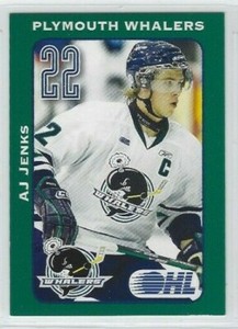 2009-10 Plymouth Whalers (OHL) A.J. Jenks 