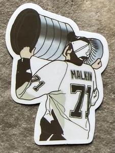 Evgeni Malkin Pittsburgh Penguins Sticker Decal NHL Hockey 2.5” X 2” - Picture 1 of 1