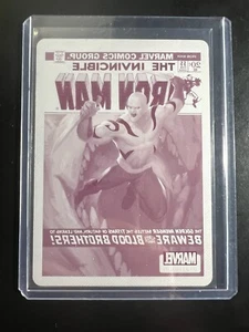 DRAX THE DESTROYER 1/1 MAGENTA PRINTING PLATE COVER VARIANT MARVEL PLATINUM 2022 - Picture 1 of 2