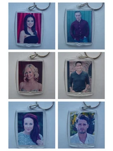 Personajes de Hollywood, llavero de foto / etiqueta de bolsa, o imán de nevera, plástico transparente, - Imagen 1 de 63