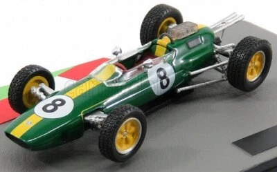MODELLINO AUTO STATICO DIECAST LOTUS F1 25 #8 1963 JIM CLARK MODELLISMO 1/43 - Immagine 1 di 4