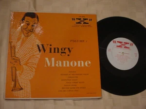 WINGY MANONE rare nm- 10" lp on X, 1954 - Picture 1 of 1