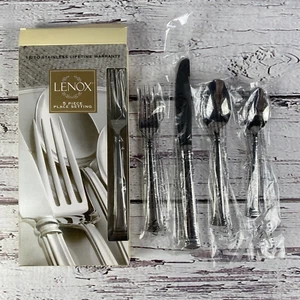 Lenox Stainless Flatware Eternal 5 Piece Place Setting Glossy Brand New In Box - Picture 1 of 12