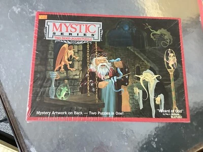 SEALED unised WIZARD OF ODD Mystic Series Two Sided 513 Pc Puzzle 1991 VINTAGE - Image 1 of 3