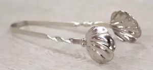 Michele Sterling Silver .925 Sugar or Olive Tongs, 8.3 grams - Picture 1 of 8