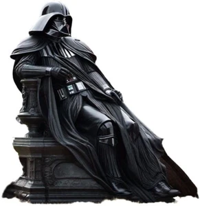 Darth Vader sitzt Fan Art Star Wars  - Bild 1 von 1