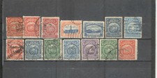 T8044 - BOLIVIA - LOTTO 14 RARE EMISSIONI D'EPOCA DA CLASSIFICARE - VEDI FOTO