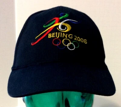 Beijing 2008 Olympics Baseball Style Cap / Hat - One Size Adjustable - Image 1 of 4