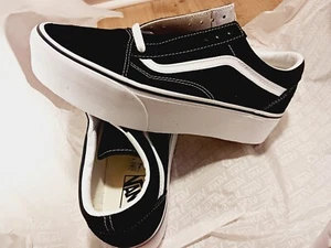 Größe 9,0 US Herren/10,5 US Damen - Vans Old Skool gestapelt schwarz. - Bild 1 von 6