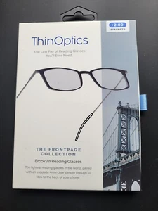 Thin Optics Reading Glasses Front Page Collection Manhattan & Brooklyn 13 Pairs - Picture 1 of 24