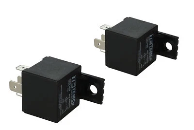 2 LOT TEMCo INDUSTRIAL CN0169 12 V 30 Amp Bosch Style S Relay SPDT Automotive - Image 1 of 4