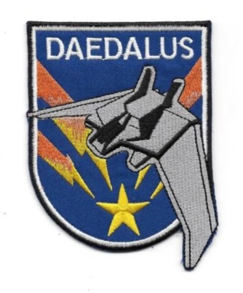 Stargate Atlantis TV Series Daedalus Ship Captain Embroidered Patch, NEW UNUSED - Image 1 of 1