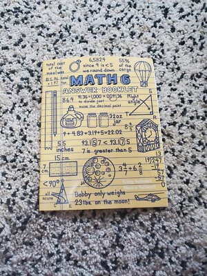 Teaching Textbooks Math 6 Answer Booklet - Image 1 of 2