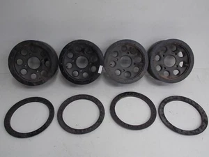 UTV beadlock wheels Black for 14 inch Tire 5.5cm Hub set of 4 Used #0162 - Picture 1 of 6