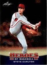 2015 Leaf Heroes of Baseball #53 Steve Carlton Phillies Card
