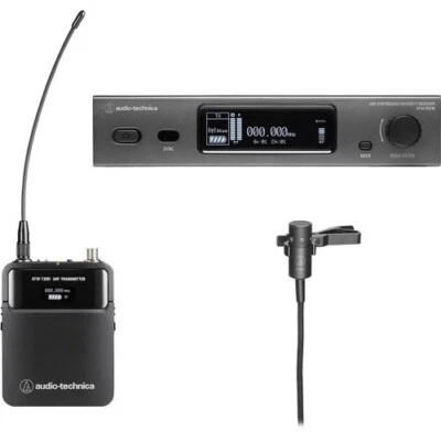 Audio-Technica (ATW-3211/831 DE2) Wireless Lavalier Microphone System - DE2 Band - Image 1 of 4