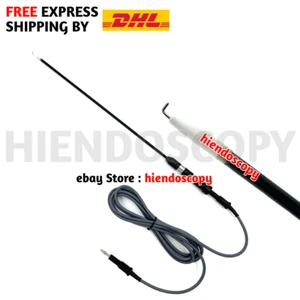 Electrodo de gancho en L para laparoscopia 5 mm x 330 mm con cable monopolar gratuito endoscopia - Imagen 1 de 5