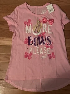 Girls Jojo Siwa Shirt Size Large 10/12 New With Tags - Picture 1 of 2