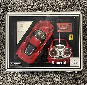 New Silverlit R/C Real Drive 1/16 Enzo Ferrari With Briefcase Sharper Image IN - Picture 1 of 7