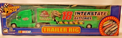 NASCAR TRAILER RIG, INTERSTATE BATTERY, BOBBY LABONTE,# 18 WINNERS CIRCLE  (A6 - Image 1 of 4