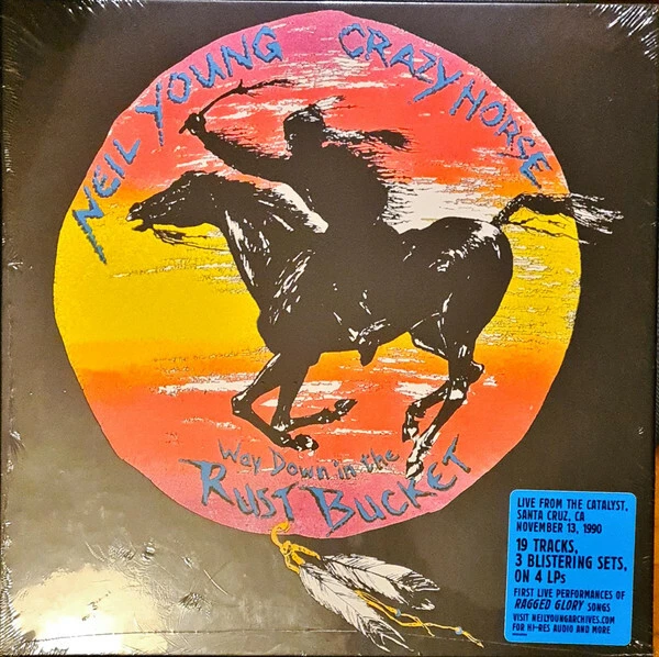 Neil Young With Crazy Horse - Way Down In The Rust Bucket 4 x LP BOX SET RECORD - Image 1 of 1