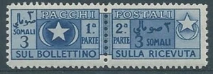 1950 SOMALIA AFIS PACCHI POSTALI 3 S MNH ** - RR13835 - Foto 1 di 1