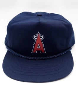 Cappello MLB taglia giovanile vintage Anaheim California Angels gemelli corda Nissun Snap back - Foto 1 di 9