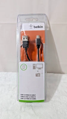 Belkin USB-C to Mini-B Charge Cable 1.8m/ 6ft | USB 2.0 | mini USB miniUSB - Image 1 of 2