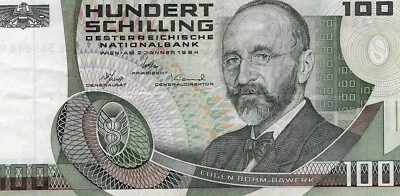 AUSTRIA 100 CHELINES - Fecha de emisión 1984 - Ya no circula - Difícil de encontrar Foto 1 de 2