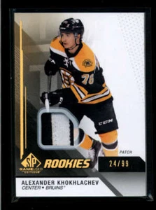 ALEXANDER KHOKHLACHEV 2014/15 SP GAME USED #132 ROOKIE JERSEY PATCH #/99 AK2408 - Picture 1 of 1