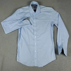 Twillory Shirt Mens Size 14.5 Blue Dress Button Up Long Sleeve * - Picture 1 of 9