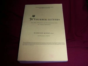 The Thurber Letters: Harrison Kinney,Ed(2003 Adv Uncorr Proof/1st Ed Nonfic/Lit) - Imagen 1 de 5