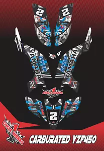 Yamaha YFZ 450 04-09 SEMI CUSTOM GRAPHICS KIT TRIAL2 - Bild 1 von 1