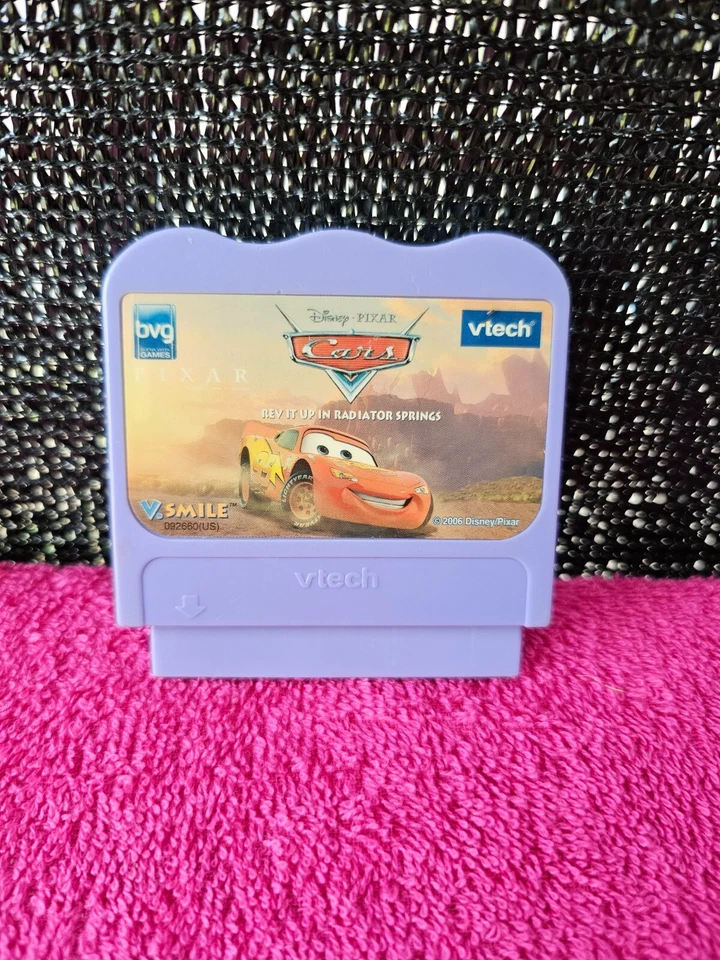 VTech VSmile Disney Pixar Cars Rev It Up In Radiator Springs Cartridge Game - Image 1 of 3
