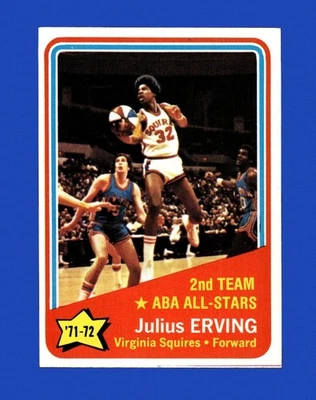 1972-73 Topps Set-Break #255 Julius Erving Sin precio base como nuevo *GMCARDS* Foto 1 de 2