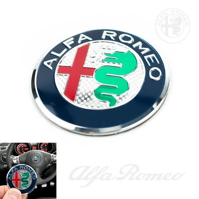 Insignia de repuesto volante alfa romeo 40 mm 147 156 166 GT GTV Foto 1 de 4