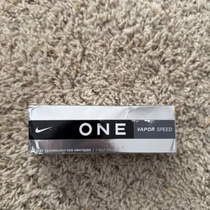 ******************************* NUEVAS pelotas de golf blancas Nike One Vapor Speed paquete de 3 - Imagen 1 de 2
