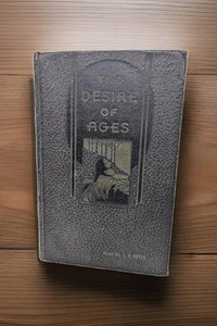 The Desire Of Ages von Ellen G. White Vintage 1945 7. Druck Hardcover Christus - Bild 1 von 13