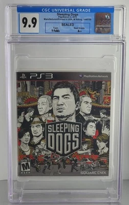 Sleeping Dogs - Sony PlayStation 3 PS3 - Calificado CGC 9.9 A++ SELLADO Foto 1 de 2
