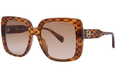Gafas de sol para mujer Michael Kors Mallorca MK2183U 35553B ámbar MK/lente marrón 55 mm Foto 1 de 4