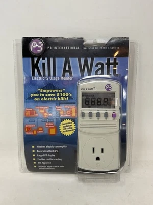 P3 International Kill A Watt P4400 Electricity Usage Monitor Open Box Never Used - Image 1 of 4