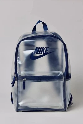 Mochila Nike Heritage transparente/azul marino sellada nueva (precio de venta = $60) Foto 1 de 4
