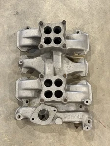 1953-63 Oldsmobile 303 324 Weiand 04D Dual Quad Manifold Rare Hot Rod Olds - Picture 1 of 4