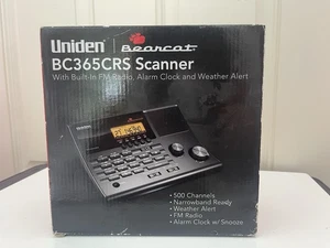 Uniden BC365CRS 500 Kanal Polizei Scanner mit Wetterwarnung FM Radio Wecker - Bild 1 von 6