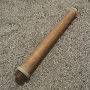 Vintage Wooden Fondant Rolling Pin Bakeware Kitchen Accessories - Picture 1 of 3