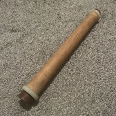 Vintage Wooden Fondant Rolling Pin Bakeware Kitchen Accessories - Image 1 of 3